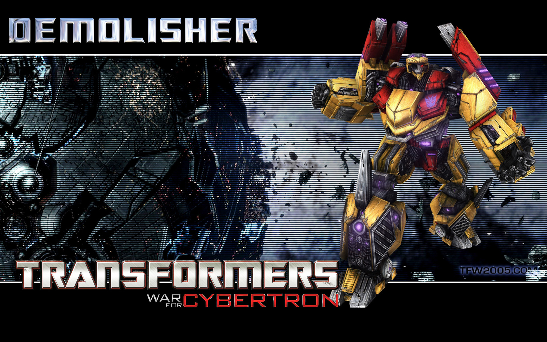 Transformers trilogy. Трансформер Кибертрон Demolisher.